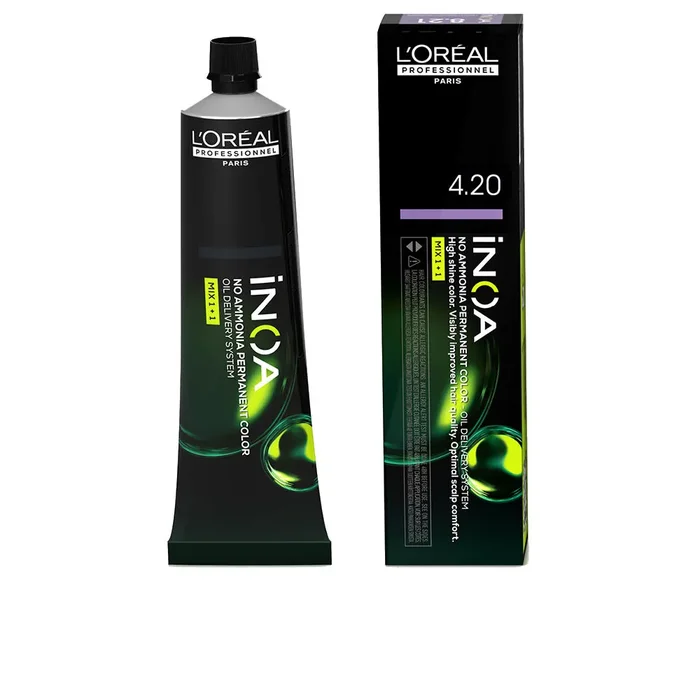 INOA colore permanente senza ammoniaca #4.20 60 gr