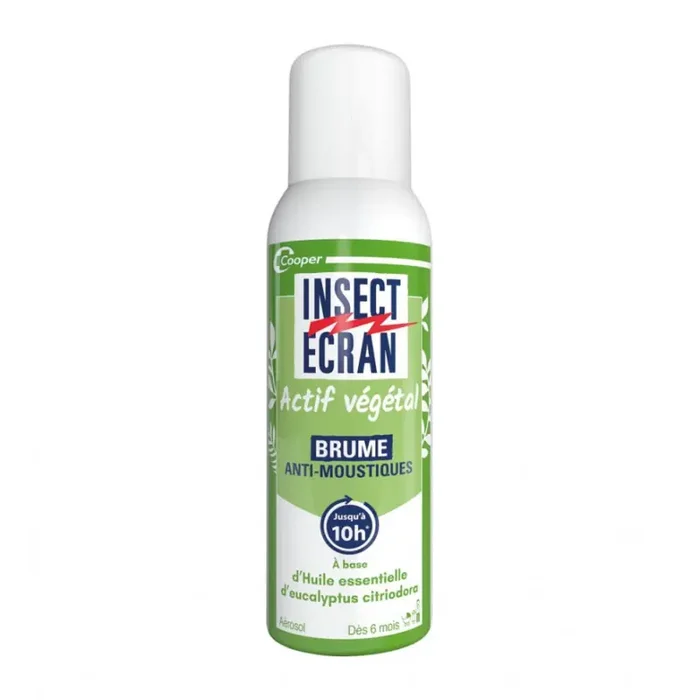 INSECT ECRAN ACTIF VEGETAL BRUME ANTI- MOUSTIQUES 100ML