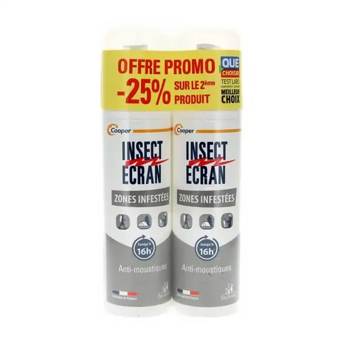 Insect Ecran Zones Infestees enf/ad 2x 100ml