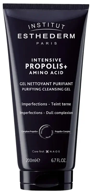 Institut Esthederm Intensive Propolis+ Gel Nettoyant Purifiant Imperfections Teint Terne 200 ml