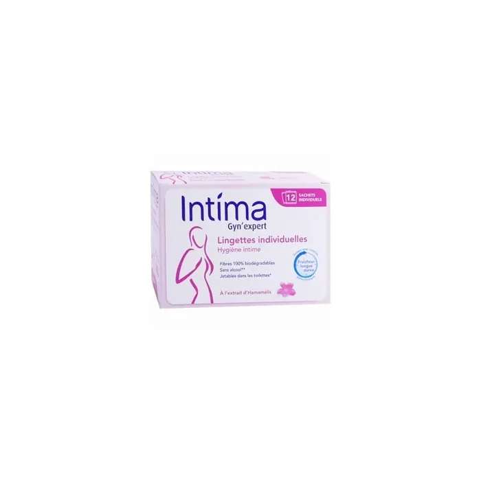 INTIMA GYN‘EXPERT LINGETTES 12 SACHETS RECKITT BENCKISER