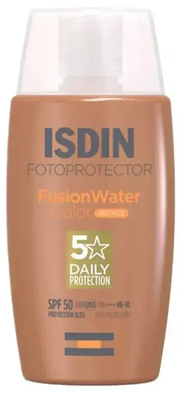 Isdin Fotoprotector Fusion Water Color Spf50 – Teinte Bronze