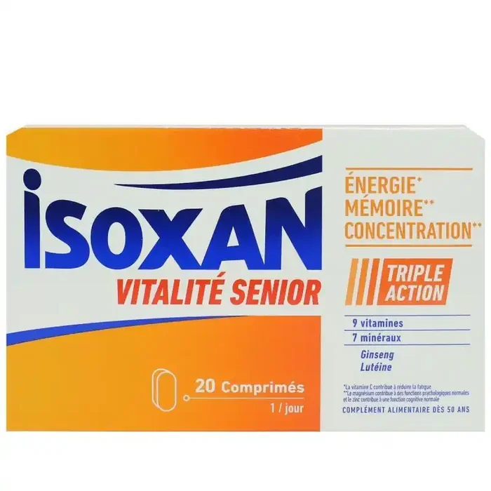 Isoxan Vitalite Senior – 20 comprimés
