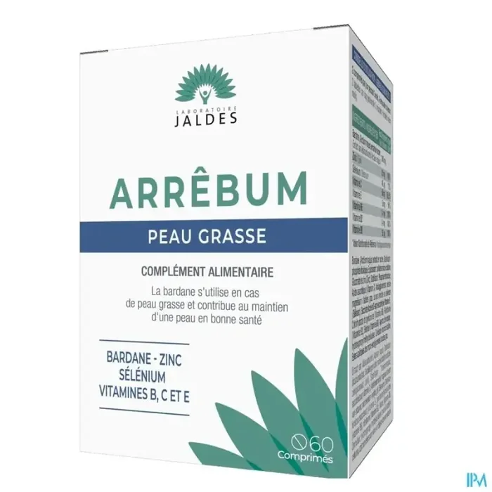 Jaldes arrebum peaux grasse comprimé 60