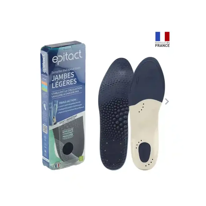 JAMBES LEGERES SEMELLES THERAPEUTIQUE TAILLE 42-44 EPITACT
