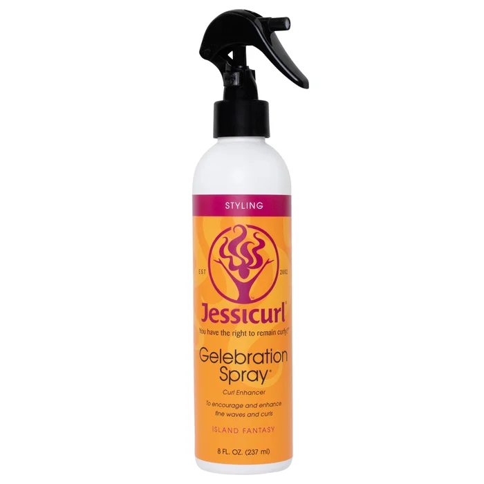 Jessicurl Gelebration Spray – Encourage et améliore les boucles et les vagues fines 237ml