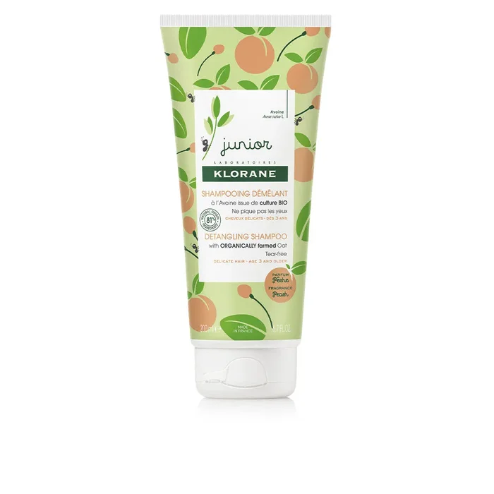 JUNIOR detangling shampoo #peach 200 ml