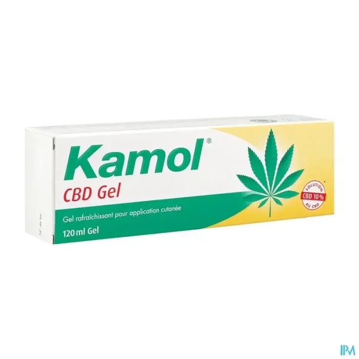Kamol cbd gel rafraichissant pour application cutanee 120ml