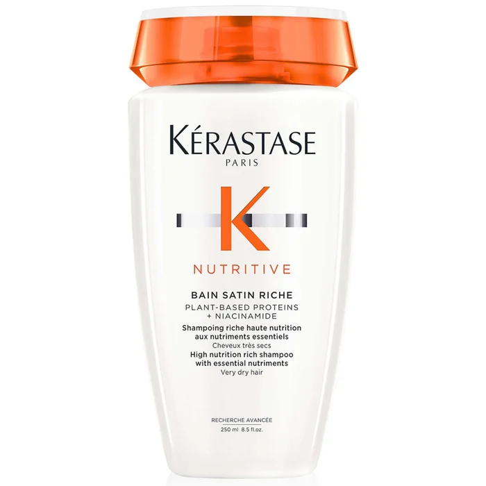 Kérastase Nutritive Bain Satin Shampooing Riche Haute Nutrition pour Cheveux Très Secs 250 ml