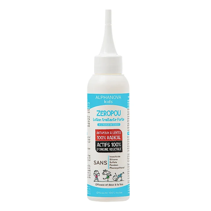 Kids Zéropou – Lotion Anti-Poux & Lentes 100 ml