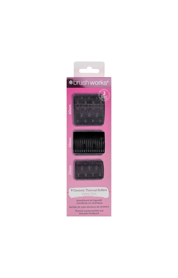 Kit de bigoudis en céramique – Cheveux – 9 unités