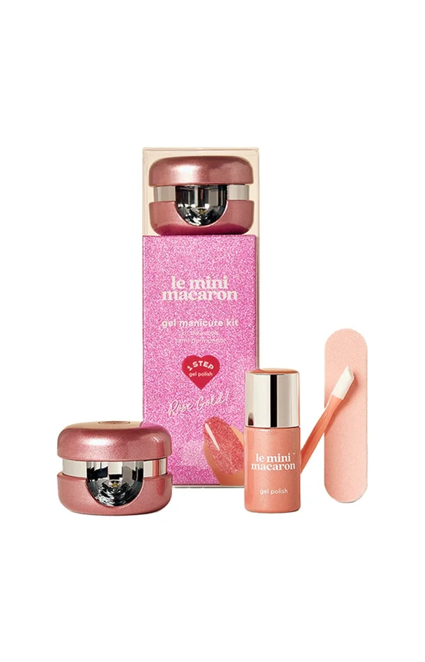 Kit de vernis semi-permanent – Rose Gold – 6 produits