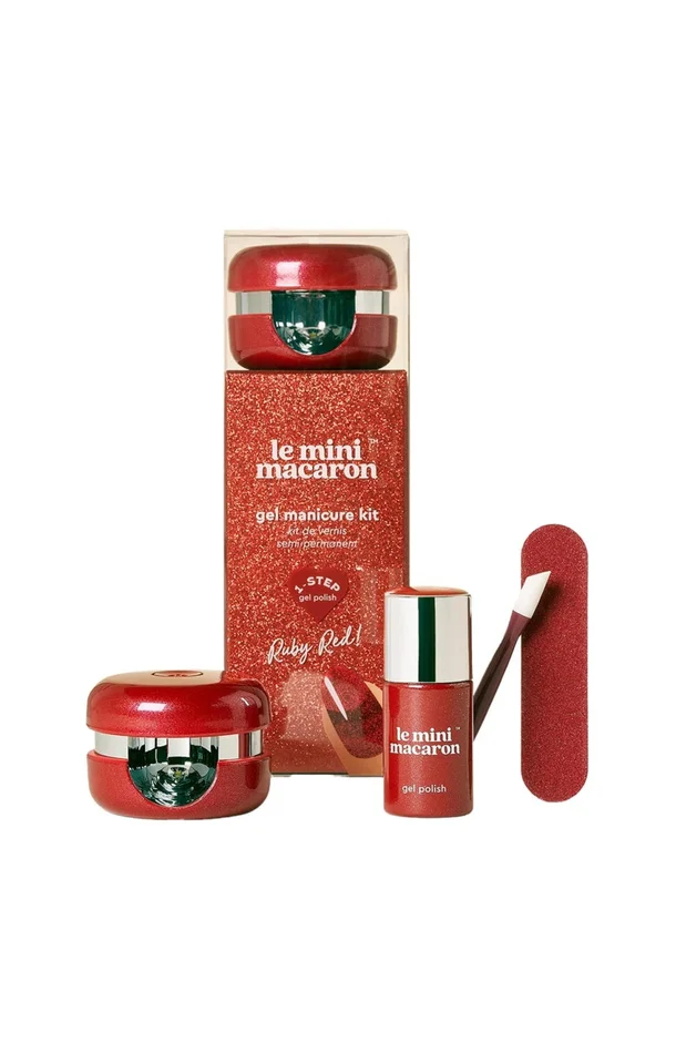 Kit de vernis semi-permanent – Ruby Red – 6 produits