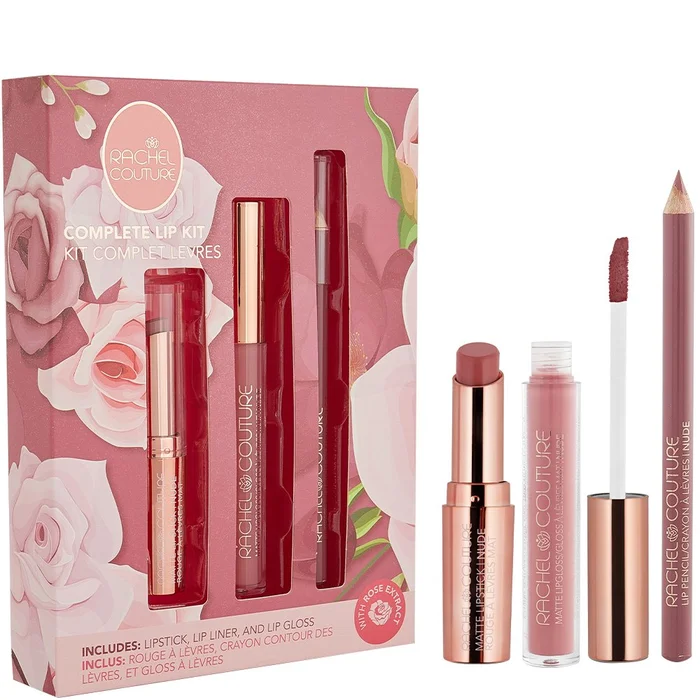 Kit lèvres – Extraits de rose – 3 produits