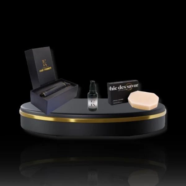 Kit Rasage Barbe Tondeuse Huile Bio
