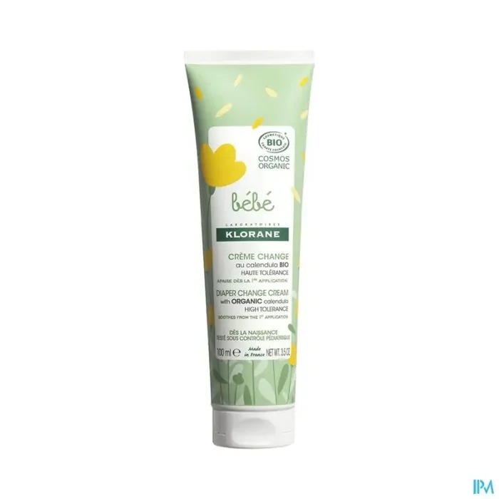 Klorane bébé crème change bio 100ml