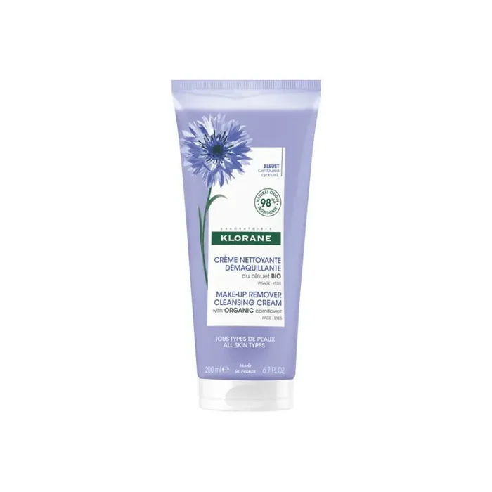 Klorane Bleuet creme nettoyante demaquillante 200ml