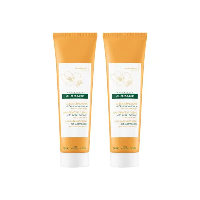 Klorane creme depilatoire a l‘Amande douce lot de 2x150ml