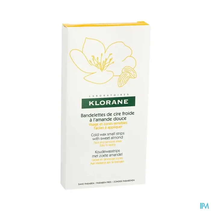 Klorane depilatoires cire froide vis.-zone sens. 6