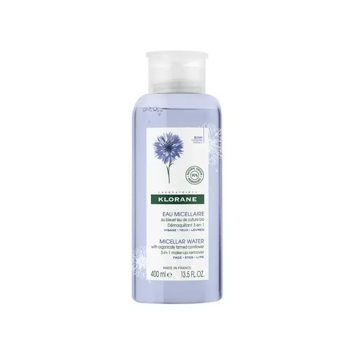 Klorane eau micellaire au bleuet 400ml