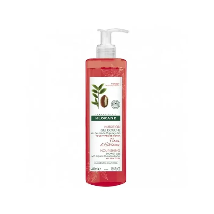 Klorane nutrition gel douche fleur d‘hibiscus 400ml