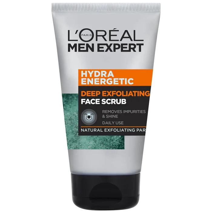 L'Oreal Men Expert Hydra Energetic Gommage pour le Visage Exfoliant en Profondeur 100 ml