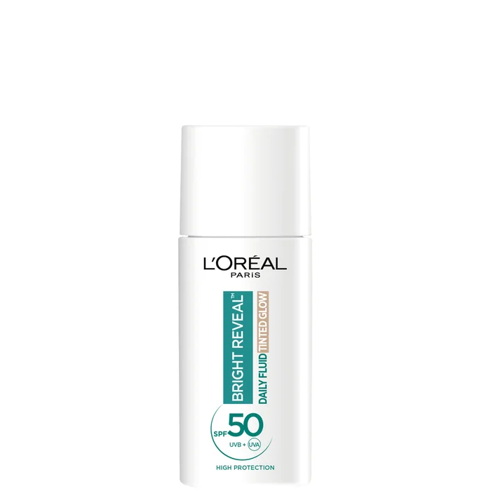 L'Oréal Paris Daily Fluid Tinted Glow SPF 50+ 50ml (Various Shades)