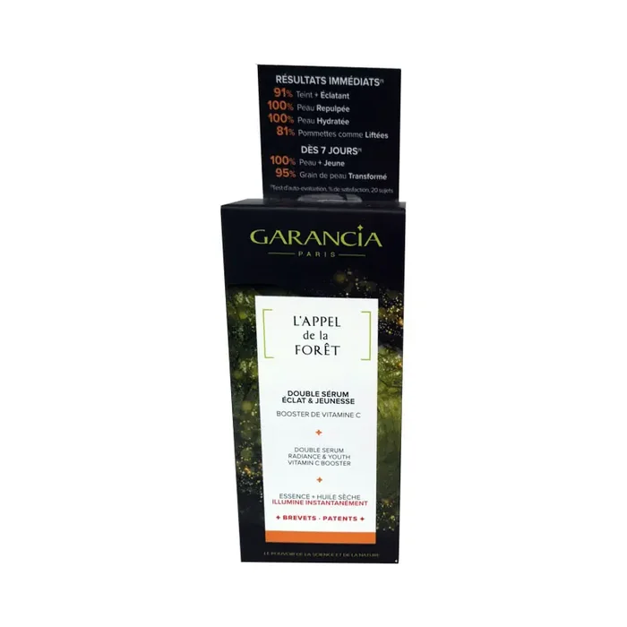 L‘APPEL DE LA FORÊT DOUBLE SERUM ÉCLAT ET JEUNESSE 30ML GARANCIA