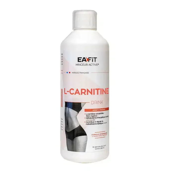 L-carnitine drink pêche programme 15 jours 500ml EAFIT