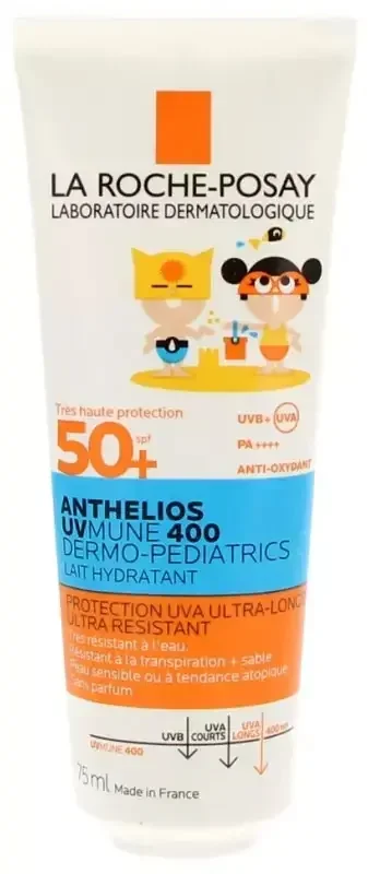 La Roche-Posay Anthelios UVMune 400 Dermo-Pediatrics Lait Solaire Hydratant SPF50+ 75 ml