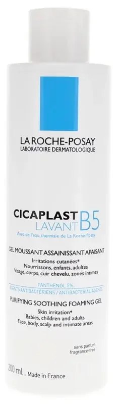 La Roche-Posay Cicaplast Lavant B5 Gel Moussant Assainissant Apaisant 200 ml