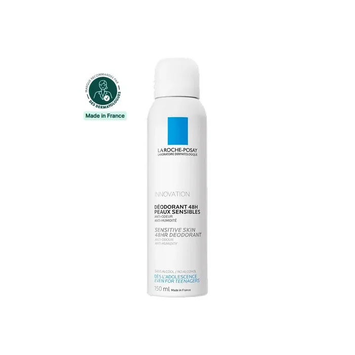 La Roche-Posay deodorant spray 48h peaux sensibles 150ml
