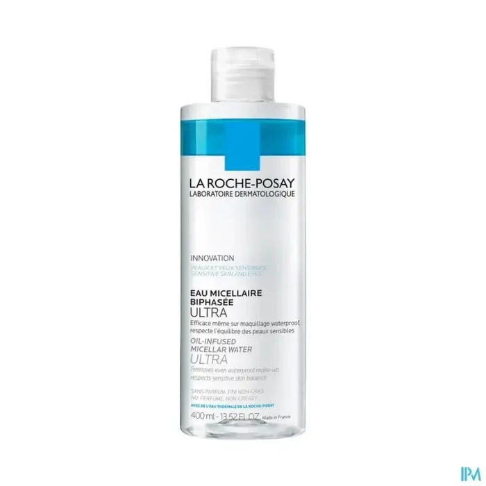 La roche posay eau micellaire biphasee ultra 400ml