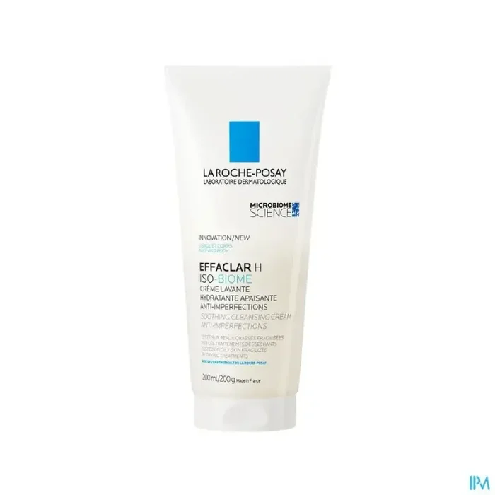 La roche posay effaclar h iso biome crème lavante 200ml