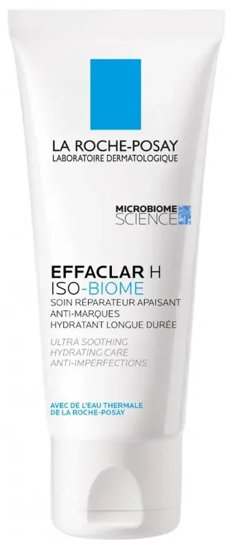 La Roche-Posay Effaclar H Iso-Biome Soin Réparateur Apaisant Anti-Marques Hydratant Longue Durée