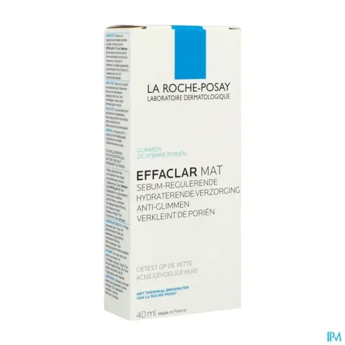 La roche posay effaclar mat hydra sebo-regulat. s/parab. 40ml