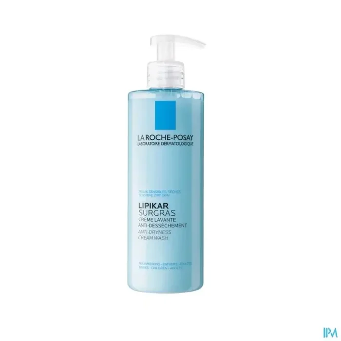 La roche posay lipikar surgras crème lavante antidessechant 400ml