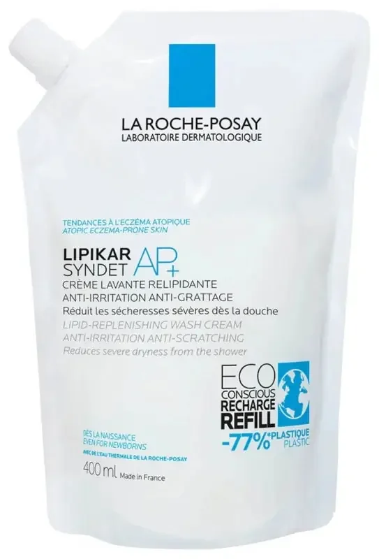 La Roche-Posay Lipikar Syndet Ap+ Crème Lavante Relipidante 400 ml