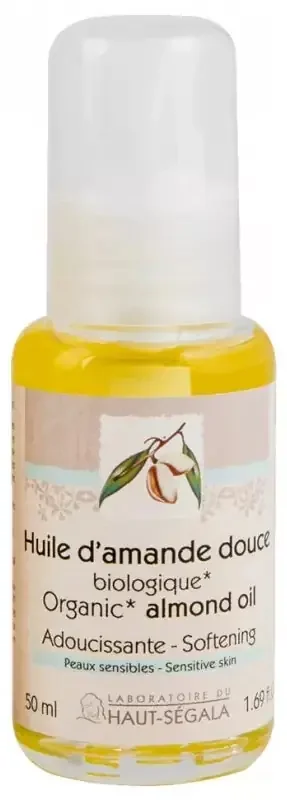 Laboratoire du Haut-Ségala Huile d‘Amande Douce Vierge 50 ml Biologique *