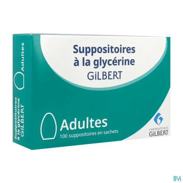 Laboratoires gilbert suppositoire glycerine adulte 100
