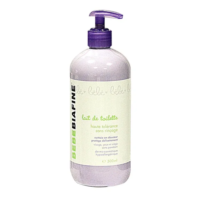 Lait de toilette sans rinçage 500ml