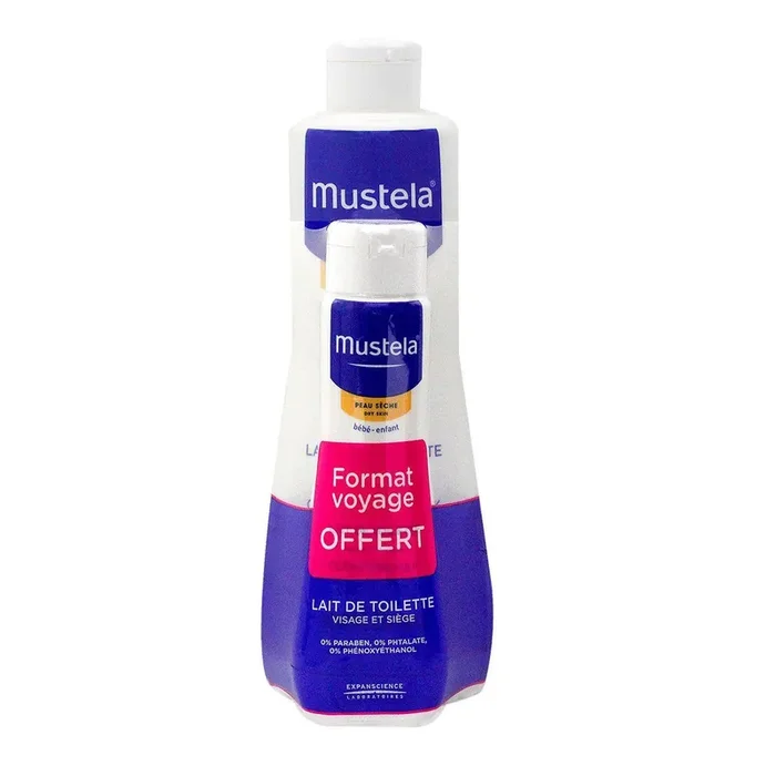 Lait de toilette visage & siège 750ml + 200ml offerts