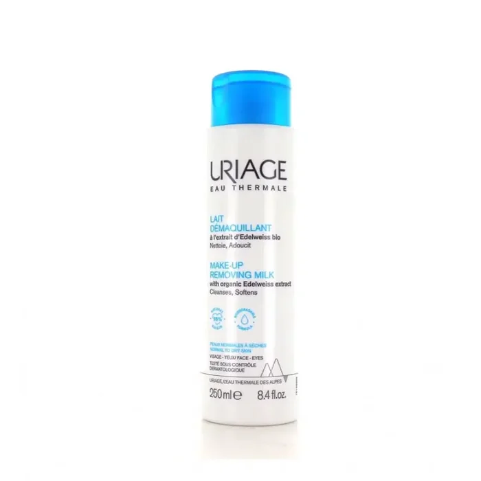 LAIT DEMAQUILLANT à l‘ extrait d‘ EDELWEISS BIO 250ML URIAGE
