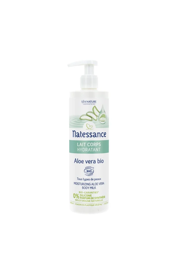 Lait hydratant bio – Aloe vera – Corps – 400 ml