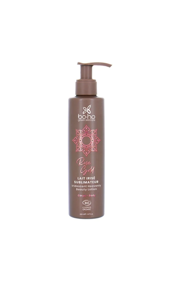 Lait scintillant bio – Rose Gold – 200 ml