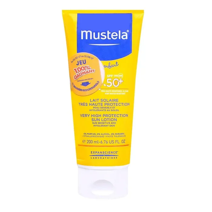 Lait solaire bébés/enfants SPF50+ 200ml