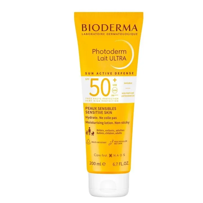 Lait ULTRA SPF50+ 200ml Photoderm Peaux sensibles Bioderma