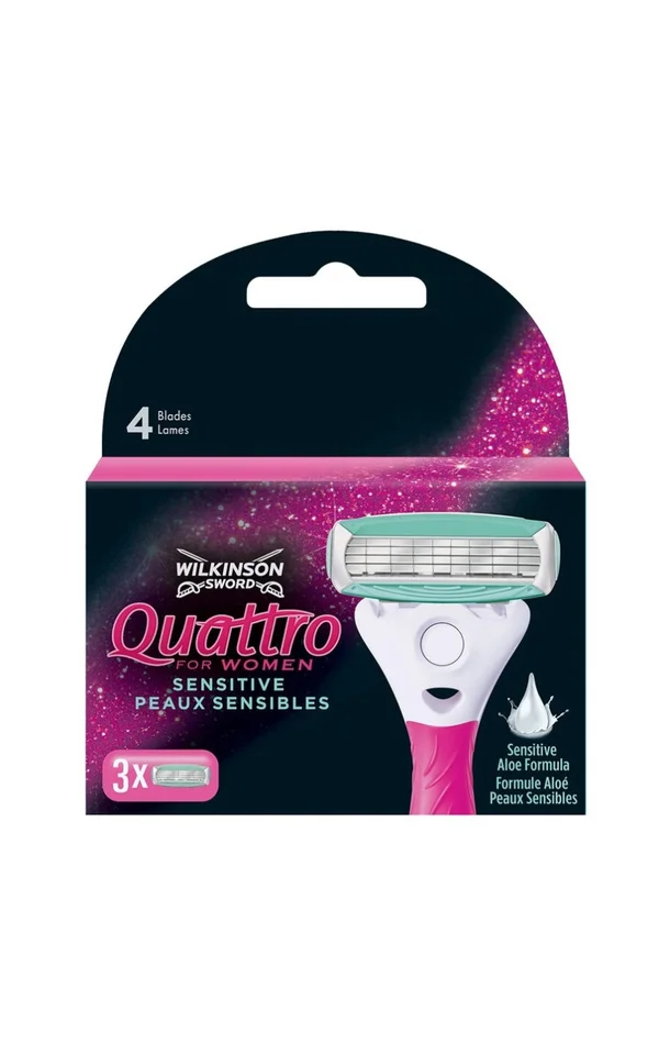 Lames de rechange – Quattro for women x 3