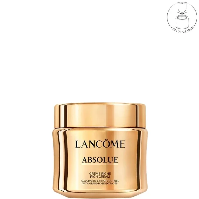LANCÔME Absolue Crème Riche Régénérante Illuminatrice aux Grands Extraits de Rose