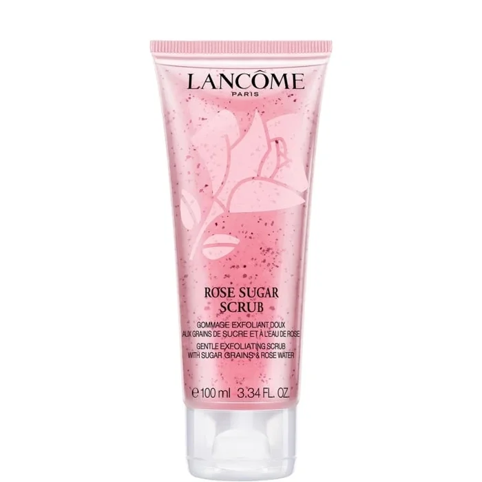 LANCÔME Rose Sugar Scrub Gommage exfoliant doux aux grains de sucre et à l’eau de rose